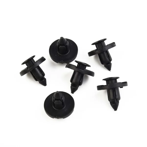 Push pins Fender Replacement Decor 50pcs Fastener Clips 8mm Plastic Rivet Interior Fixing Cover Accessory Parts - Image 5