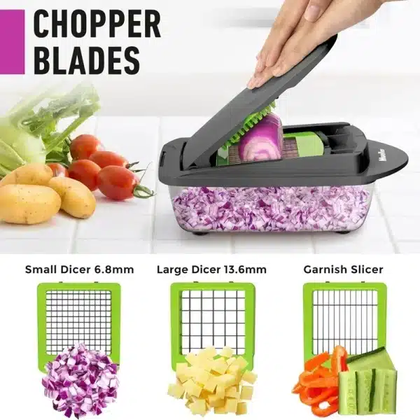 14PCS/16PCS Set Vegetable Chopper Multifunctional Fruit Slicer Manual Food Grater Vegetable Slicer Onion Chopper Kitchen Gadgets - Image 3