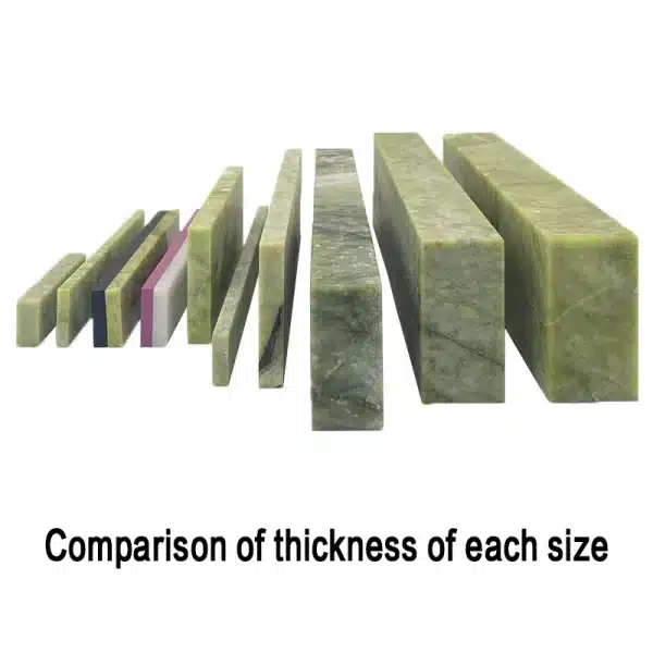 10000# Natural Green Agate Sharpening Stone Whetstone Grinding Polishing Shaved Bar Kitchen Knife Sharpener Honing Tool Hot Sale - Image 5