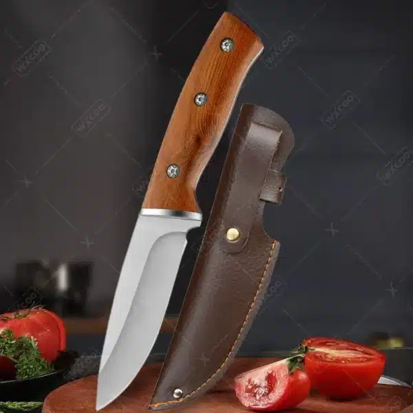 WXCOO Kitchen Knife Handmade Forged Boning Knife Stainless Steel Chef's Knife for Cooking Fruit Knife Meat Cleaver Butcher Knife - Image 2