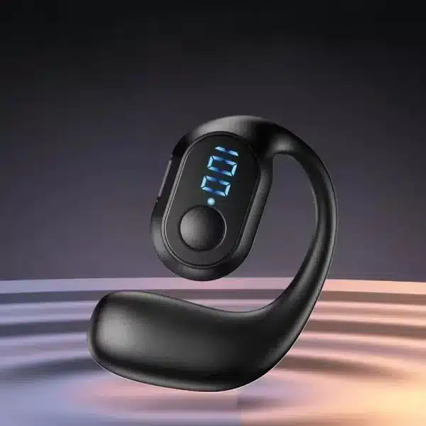 Wireless Bluetooth 5.4 Headphone Digital Display Single Earbud Ultra Long Standby Business Earphone HD Call Headset Outdoor