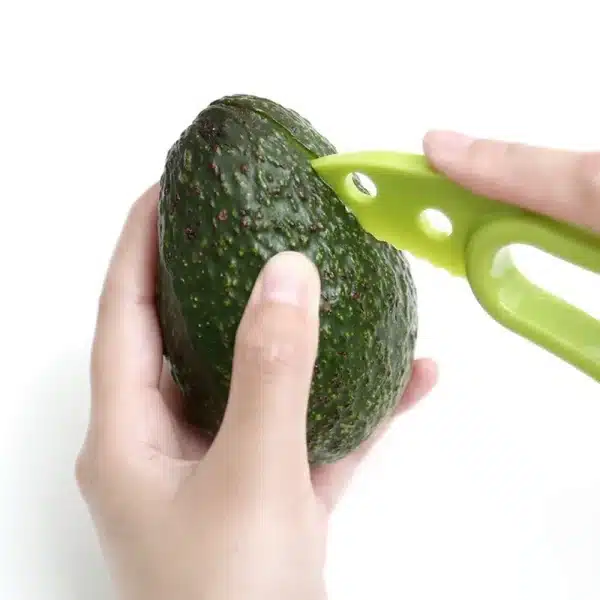 1PC Avocado Peeler Avocado Cutter Fruit Peeler Pulp Cutter Plastic Knife Kitchen Vegetable Tool - Image 2