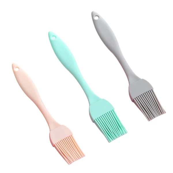 Barbecue Silicone Oil Brush Grill Gadgets Pastry Cookie Kitchen Cook Brush with Handle Baking BBQ Tool for Kitchen Grill