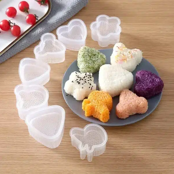 Transparent Triangular Bento Maker Tools High Quality Sushi Mold Onigiri Rice Ball Food Press Cooking Gadget for Kitchen Tools - Image 2