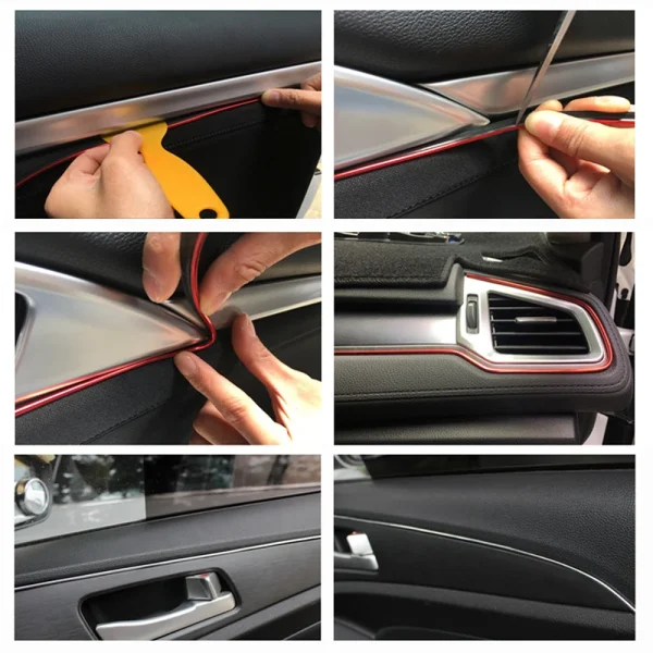 5m Universal Car Accessories Insert Trim Styling Interior Decor For Interior Replacement Parts Ford Kuga Car Accesorry Bmw F22 - Image 4