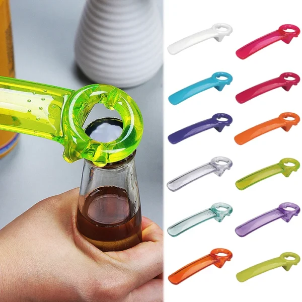 Plastic Beer Bottle Opener Kitchen Gadgets Easy Can Lid Bottle Top Opener And Jar Opener Gadgets Kitchen Tools