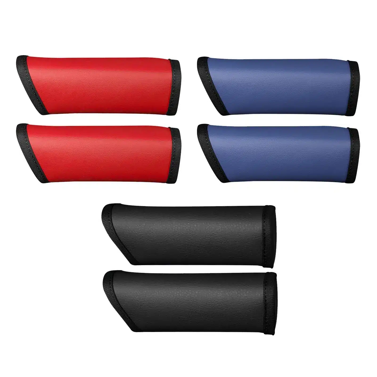 2x Auto Door Handle Protective Covers Replacement PU Leather Parts Accessories Car Handle Protector for Byd Atto 3