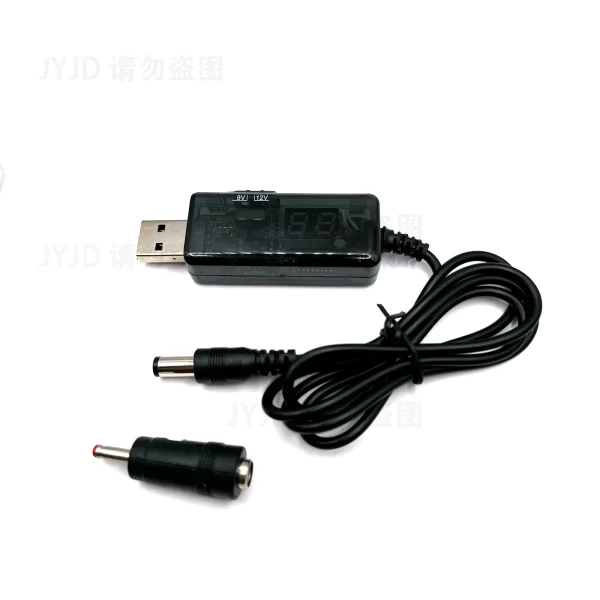 USB Boost Converter DC 5V to 9V 12V USB Step-up Converter Cable 3.5x1.35mm Connecter For Power Supply/Charger/Power Converter - Image 2