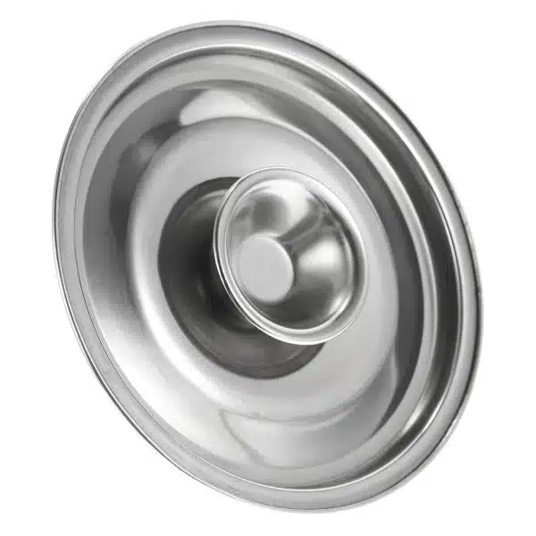 Circle Water Bottle Stainless Steel Cylinder Head Kitchen Gadget Frying Pan Cup Cover Seasoning Pot Lid Silver - Image 6