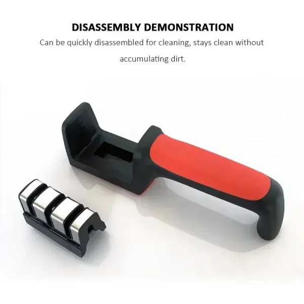 1pc Multifunctional Sharpening Stone Knife Sharpener Kitchen Knife Open Edge Special Fast Sharpening Professional Scissors - Image 4