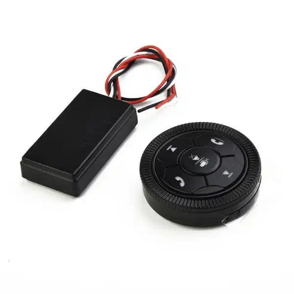 /1pc Car Steering Wheel GPS Wireless For Button Key Volume Control ABS+PC Replaceable Battery 7-Key Function Automobiles Parts/ - Image 3