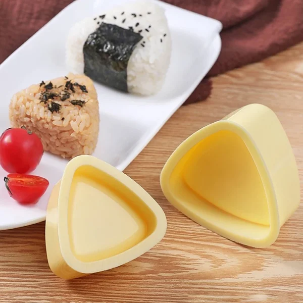 Sushi Mold Sushi Maker Onigiri Rice Ball Food Press Triangular Sushi Maker Mold Japanese Bento Kitchen Gadget Sets