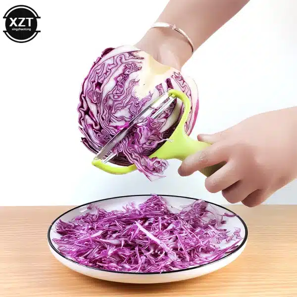 Vegetables Graters Vegetable Cutter Cabbage Slicer Cabbage Shredder Fruit Peeler Knife Potato Zester Cutter Kitchen Gadget - Image 2