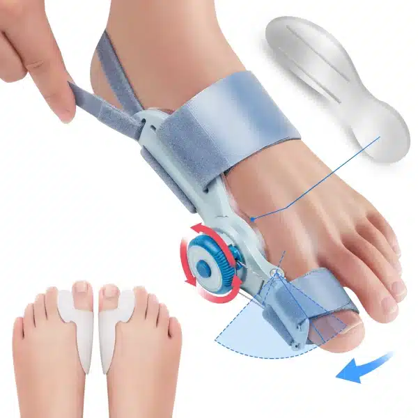 Bunion Corrector for Women & Men,Adjustable Knob Bunion Corrector for Women Big Toe,Bunion Splint for Bunion Relief