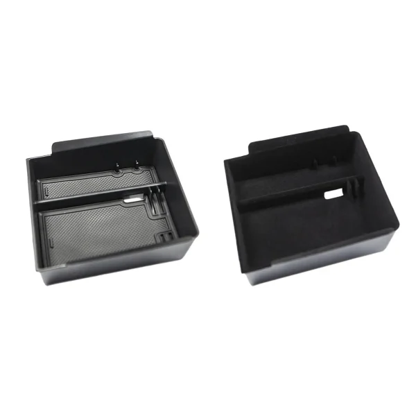 Armrest Box Interior Decoration Replace Parts Spare Parts Easily Install Center Organizer Tray for Model 3