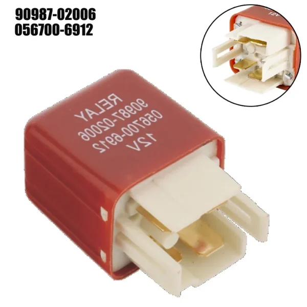 Interior Replacement Parts Relay Interior Replacement Parts Tank Fan Relay 4pin Relay For Toyota Water Tank Fan - Image 5