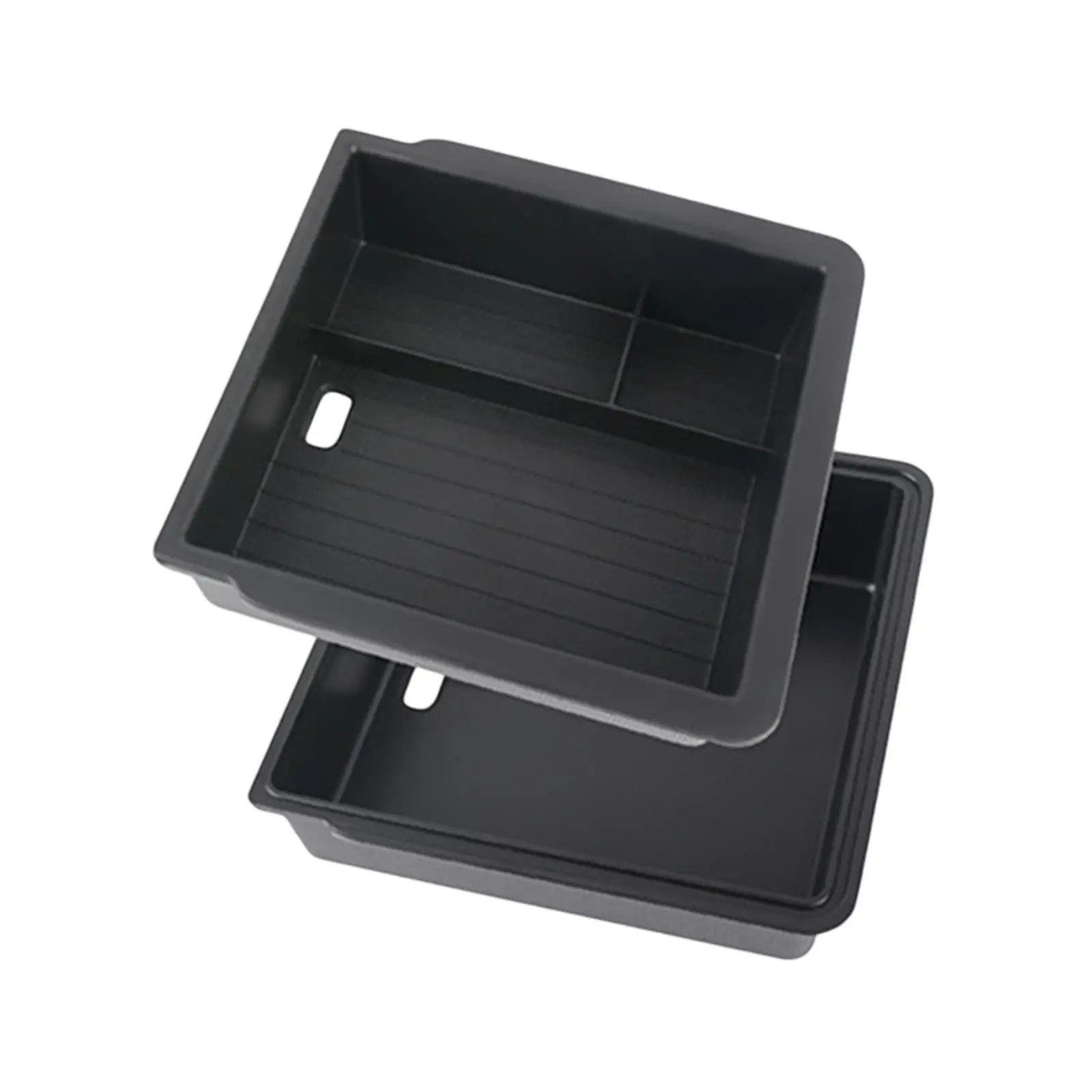 Double Layers Armrest Storage Box Replacement 17x17.5x5cm Holder Container for Versatile Car Interior Parts