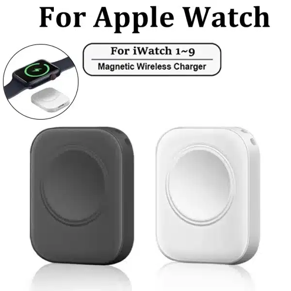 Magnetic Wireless Fast Charger for Apple Watch Series 9 8 7 6 5 SE USB Type C Charger for IWatch Series 6 5 3 2 Charging Station