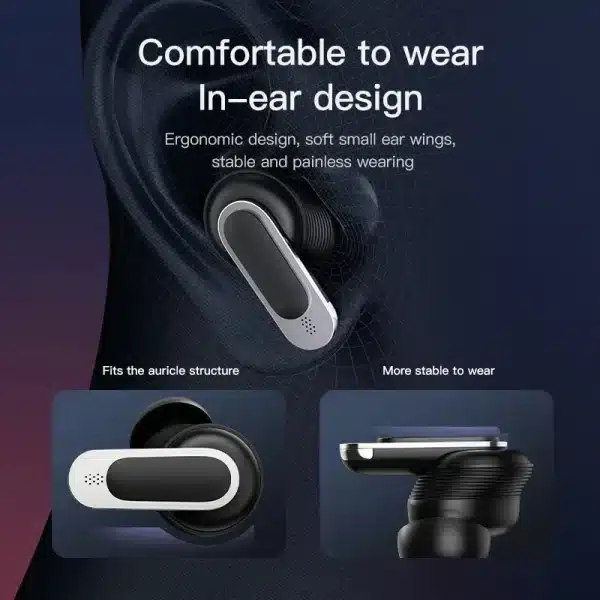 Xiaomi TWS V8 ANC+ENC Earphone True Wireless Bluetooth Noise Cancelling Headphone In Ear Touch Screen Headset With Mic Earbuds - Image 4