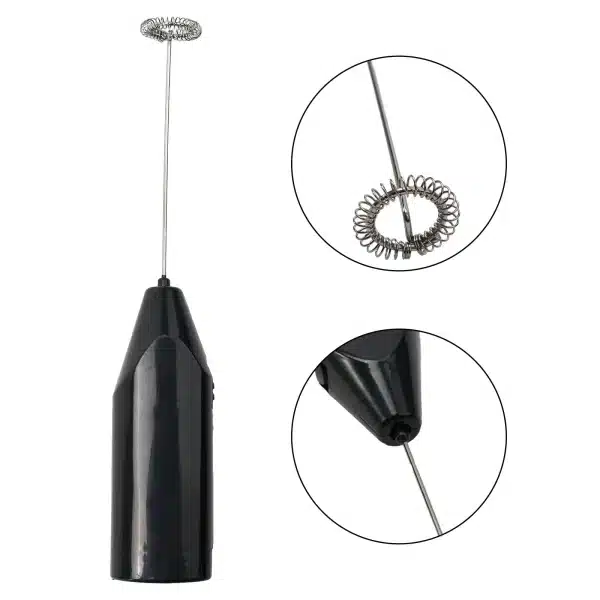 Coffee Milk Drink Egg Mixer Wireless Electrical Mini Coffee Maker Whisk Mixer Household Portable Stainless Steel Kitchen Gadgets - Image 3