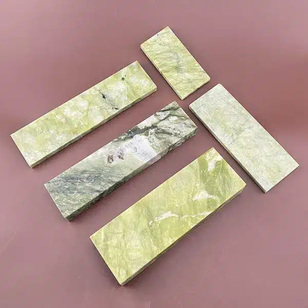 10000# Natural Green Agate Sharpening Stone Whetstone Grinding Polishing Shaved Bar Kitchen Knife Sharpener Honing Tool Hot Sale - Image 2