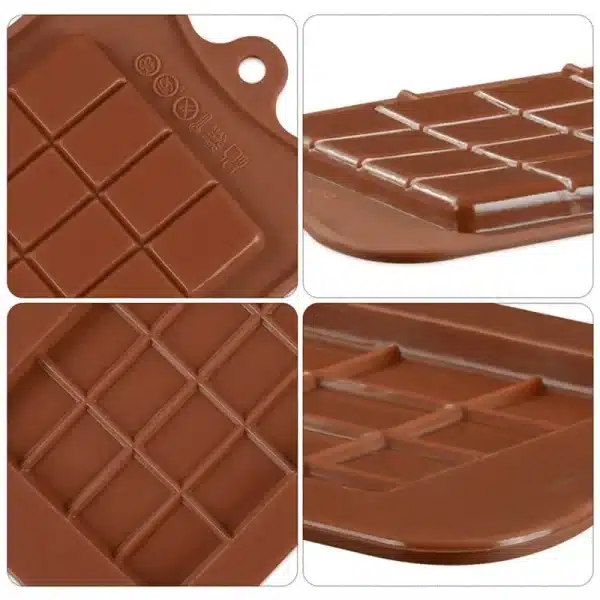 24 Cavity Silicone Chocolate Mold Fondant Pasteleria Candy Bar Waffles Molds Kitchen Gadget Sets Cake Tools moule chocolat - Image 6