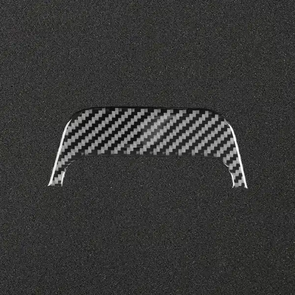 For BMW 5 Series E39 1998-2003 Soft Carbon Fiber Center Console Armrest Box Handle Cover Trim Interior Replacement Parts - Image 4