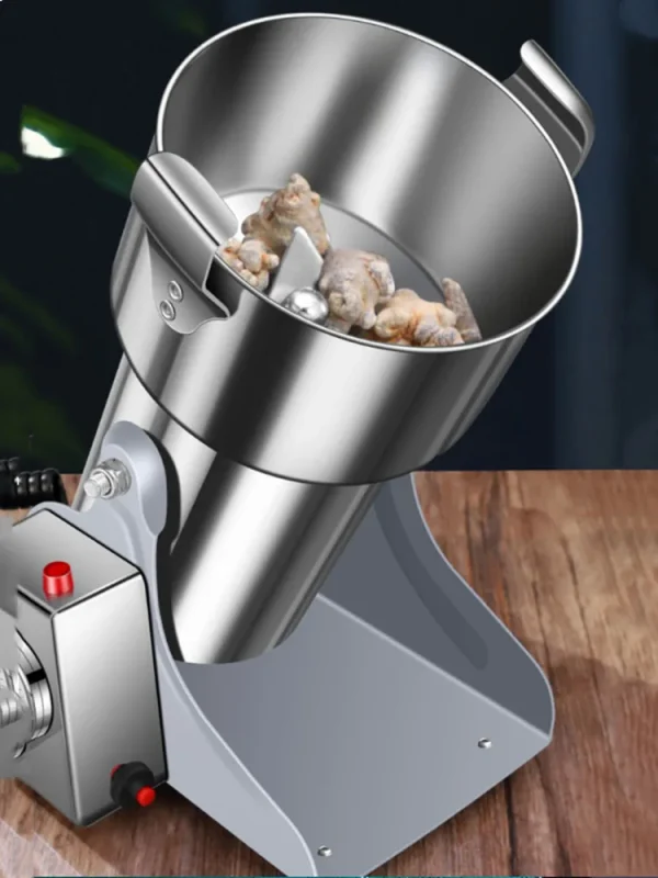 220V 1000g/2000g Grains Spices Herbal Cereals Coffee Dry Food Grinder Mill Grinding Machine gristmill Home flour powder crusher - Image 5