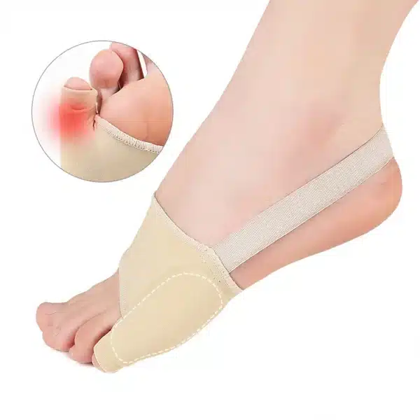 1Pair Tailor Bunion Corrector Pads Splint for Bunion Pinky Toe Relief Toe Straightener, Little Toe Separator With Anti-Slip