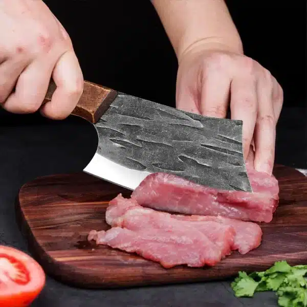 Forged Stainless Steel Boning Knife Cutter Kitchen Butcher Tool Portable Meat Cleaver Fruit Knife Stainless Steel Fruit Knives - Image 3