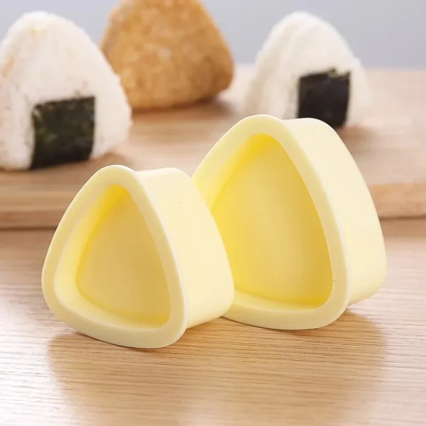 New Sushi Maker Onigiri Ball Food Press Japanese Bento Baby Plastic Kitchen Gadget Set Rice Sushi Mold Triangular Accessories