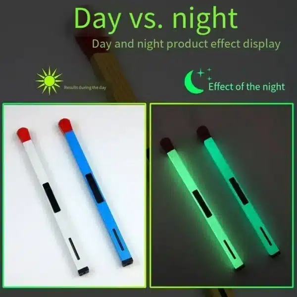 Super Long Luminous Matchstick Lighter Butane Torch Lighter Inflatable Household Aromatherapy Kitchen Gadgets Daily Necessities - Image 2