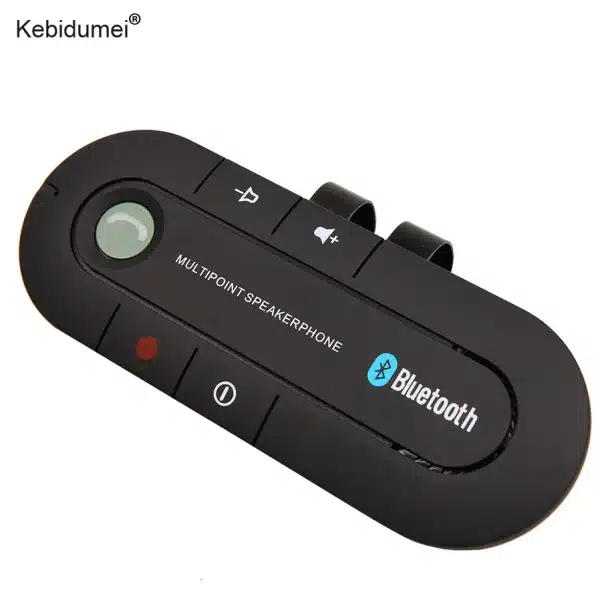 HOt Sale Wireless Handsfree Car Bluetooth Kit 4.1 Sun Visor Bluetooth Speaker Speakerphone MP3 Music Player Car Charger - Image 2