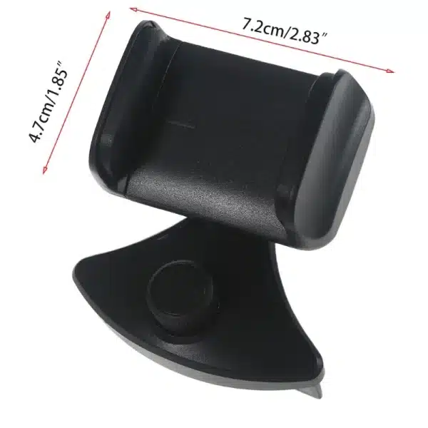 Black Cell Phone Holder for Car CD Port Buckle Mobile Phone Holder for Phone 12/11/11Pro/Xs MAX /XR/XS/X/8 - Image 6