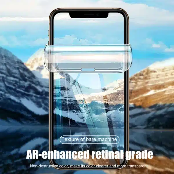 Protective Hydrogel Film for iPhone 11 12 Pro XS Max X XR Screen Protector Protective Film for iPhone 8 7 6 Plus SE 2(Not Glass) - Image 6