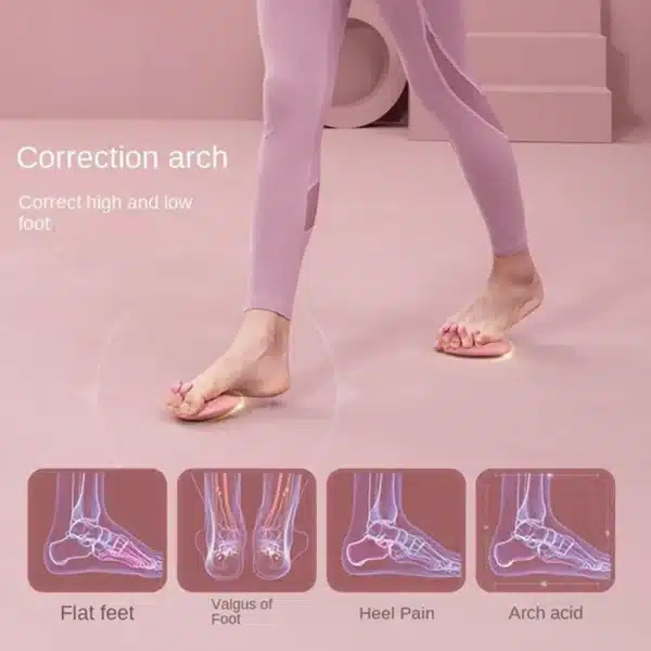 1 Pair Foot Arch Trainer Leg Toes Sole Correction Leg Muscle Exerciser Buttocks Muscle Portable Strength Training For Men Women - Image 5