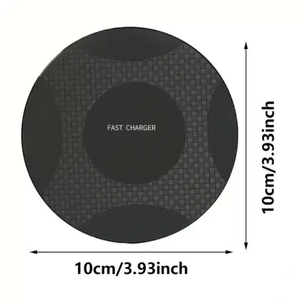 200W Fast Wireless Charger for Samsung Galaxy Note10 Plus 10+ A34 VIVO Y21G VIVO Phone Wireless Charging Pad Acrylic Gift Case - Image 4