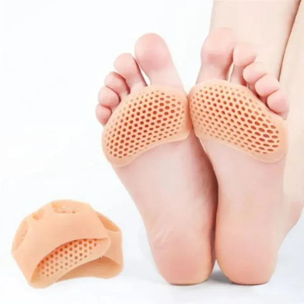 Forefoot Socks Silicone Metatarsal Pads Foot Care Tool Yoga Socks Separator Foot Pads Orthotics Foot Cover Foot Massage Insoles