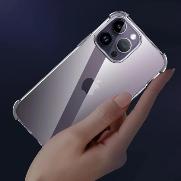 Luxury Clear Shockproof Case For iPhone 15 14 13 12 11 Pro Max Phone Cover on iPhone 13 12 14 15 Plus Back Cover Clear Case - Image 6