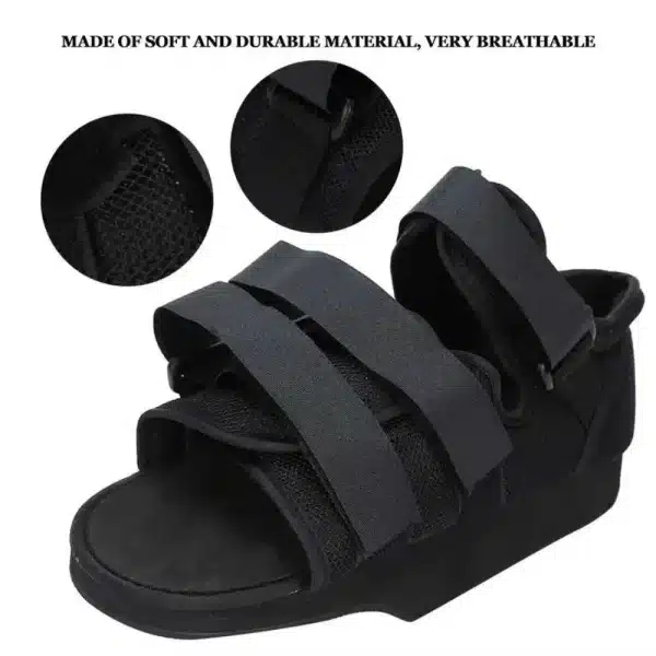 Plantar Splint Brace Toe Orthopedic Support Brace Foot Orthosis Foot Fracture Shoe Surgical Shoes Post-Operative Walking Boot - Image 4