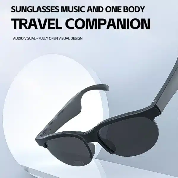 Original Bluetooth Glasses Sports Driving Bluetooth Sunglasses Wireless Bluetooth Headset Ear Hook Earbuds Wireless Headphones - Image 2