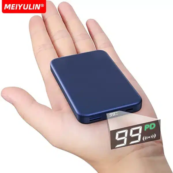 10000mAh Portable Wireless Power Bank Magnetic Charger USB C PD 20W Fast Charging External Battery For iPhone 15 Xiaomi Samsung - Image 2