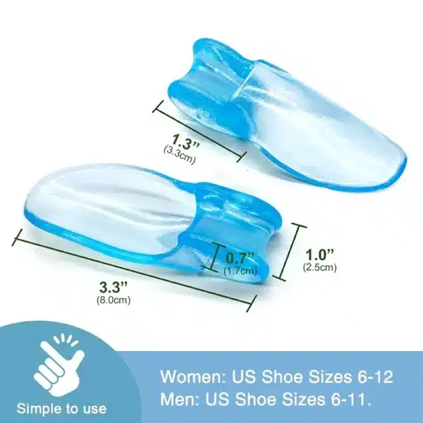 무지외반증 1 Pair Silicone Gel Bunion Toe Corrector Orthotics Straightener Separator Pain for Hallux Valgus Corrector De Juanetes - Image 6