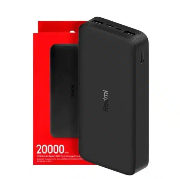 Xiaomi Redmi 20000mAh Power Bank | 18W Fast Charging | USB Type C and Micro USB Ports | Low Power Mode | Brand New With Warranty - Image 4