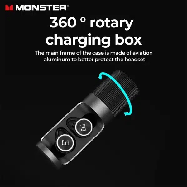 Monster Clarity 101 AirLinks TWS Earbuds in-Ear Bluetooth Headphones ENC Noise Cancelling Waterproof Wireless Earphone with Mic - Image 2