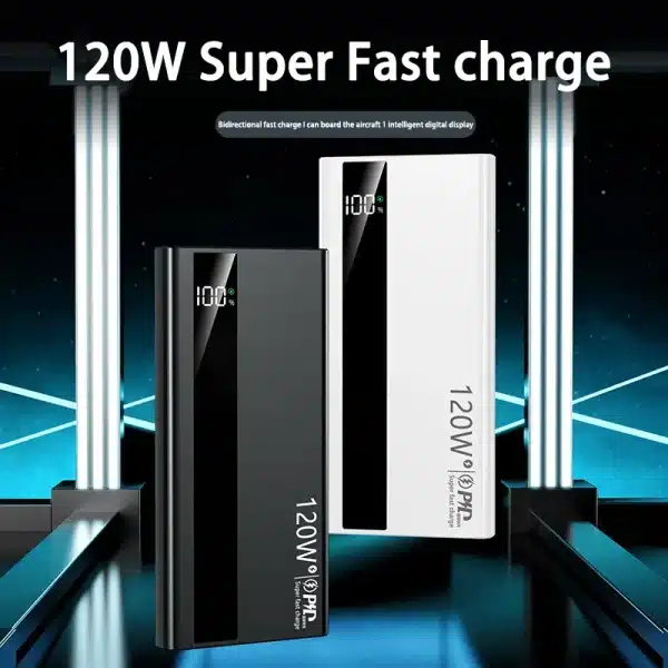 Xiaomi 200000mAh Power Bank 120W Super Fast Charging Battery High Capacity Digital Display Power Bank For Iphone Samsung Huawei - Image 5