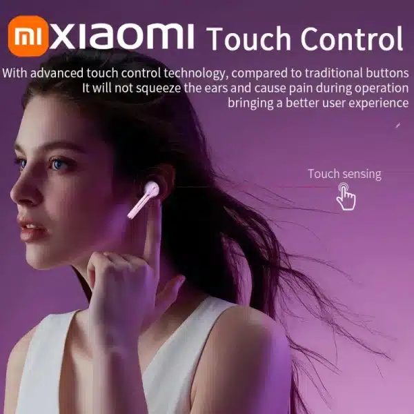 Xiaomi J18 True Headset Wireless Earphones Bluetooth Headphones True Stereo Sport Game TWS Earbuds In Ear With Mic Touch NEW - Image 5