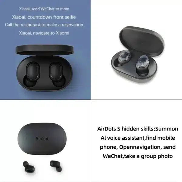 New Xiaomi Redmi Airdots 2 Wireless Bluetooth Headset with Mic Earbuds Airdots 2 Fone Bluetooth Earphones Wireless Headphones - Image 5