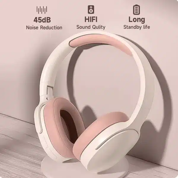 Xiaomi P2961 Wireless Headphones and Send Free Watch Bluetooth 5.3 Over-ear Earphone For iPhone Stereo Hifi Headset Game Earbuds - Image 3