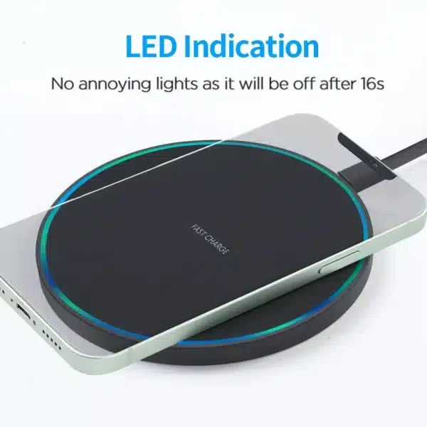 50W Wireless Charger Pad for iPhone 15 14 13 12 11 Pro Max Samsung Galaxy S22 S21 S20 S10 S9 Huawei Wireless Charging Station - Image 2